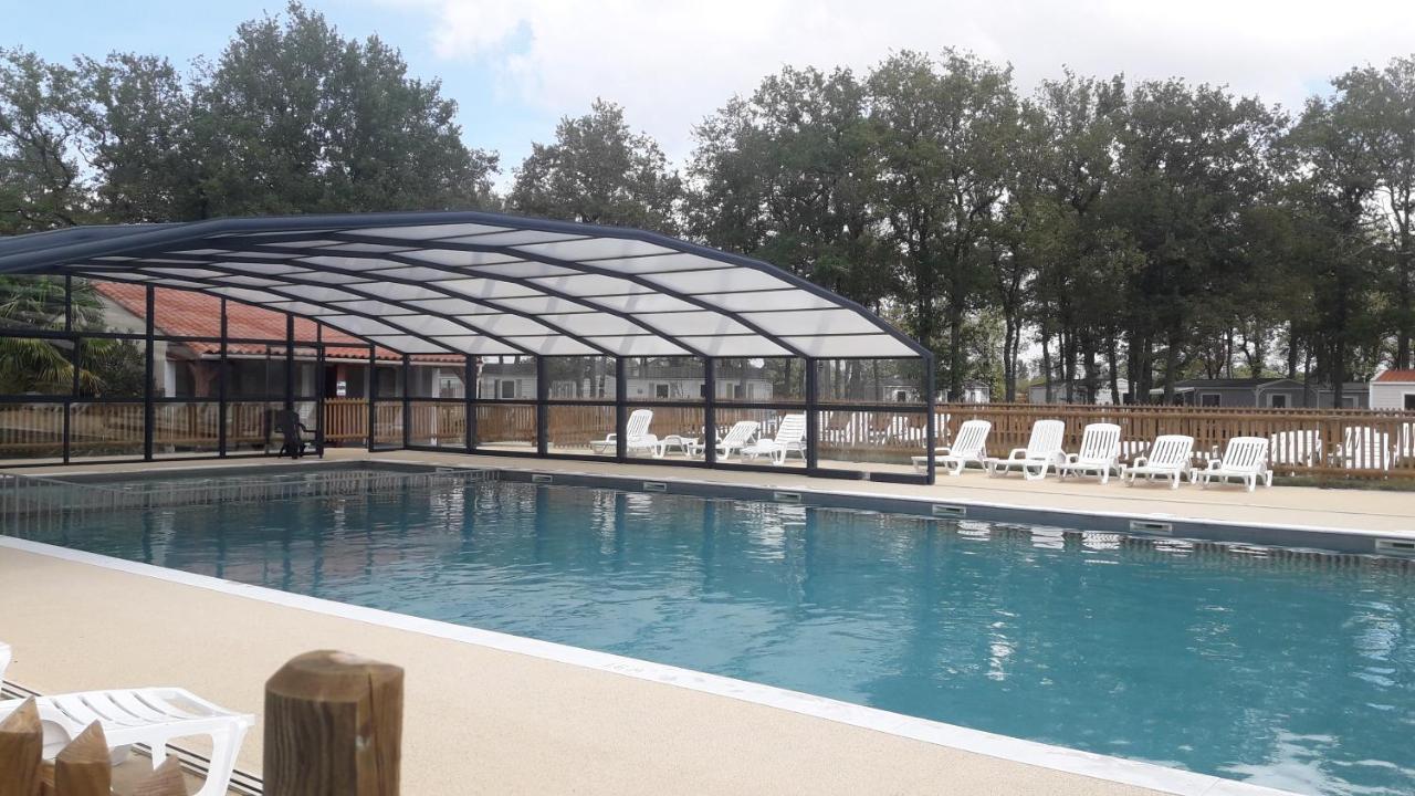 Mobil Home Camping 3*** Piscine Chauffee La Boissiere-de-Montaigu Exterior photo